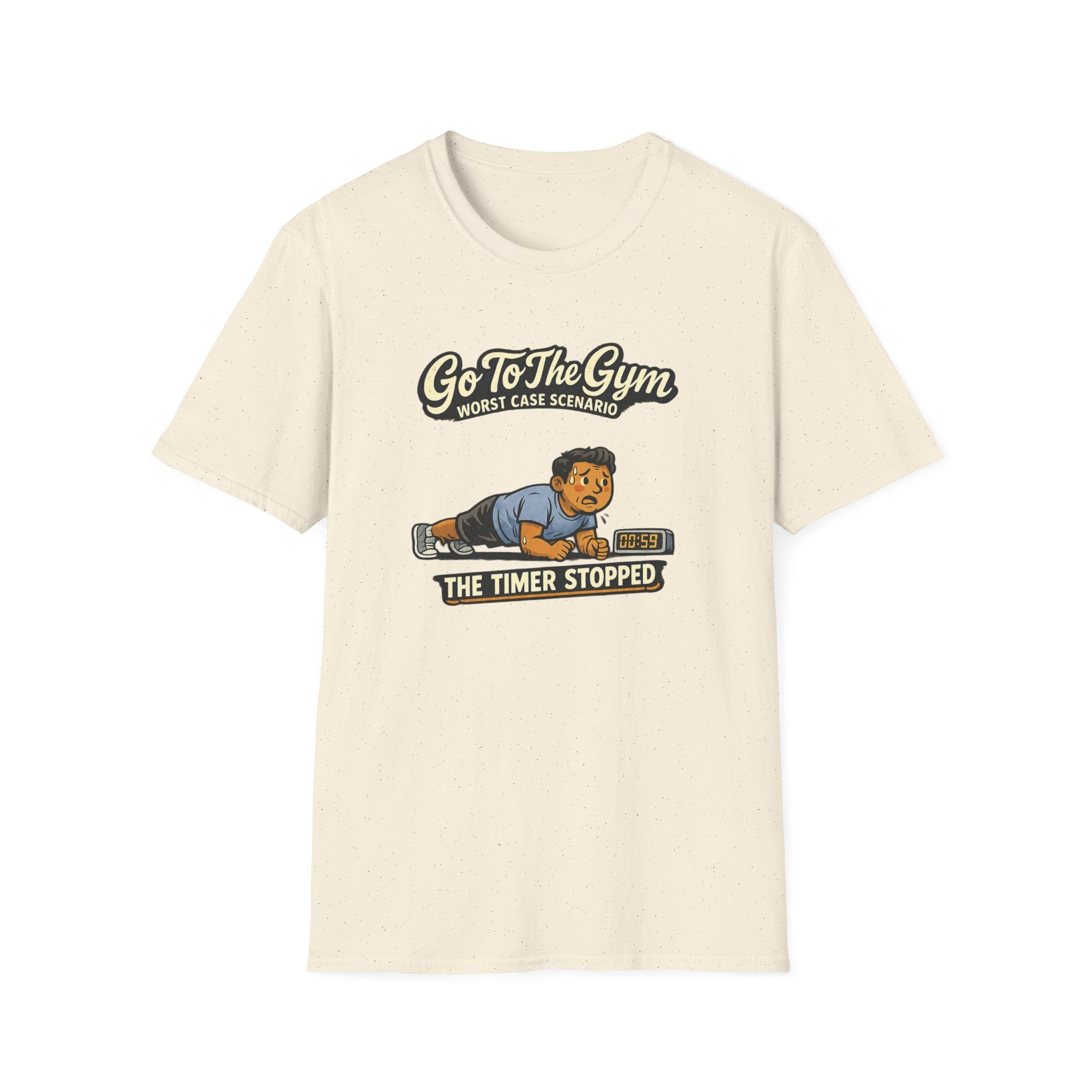 Go To Gym Timer Stopped T-Shirt