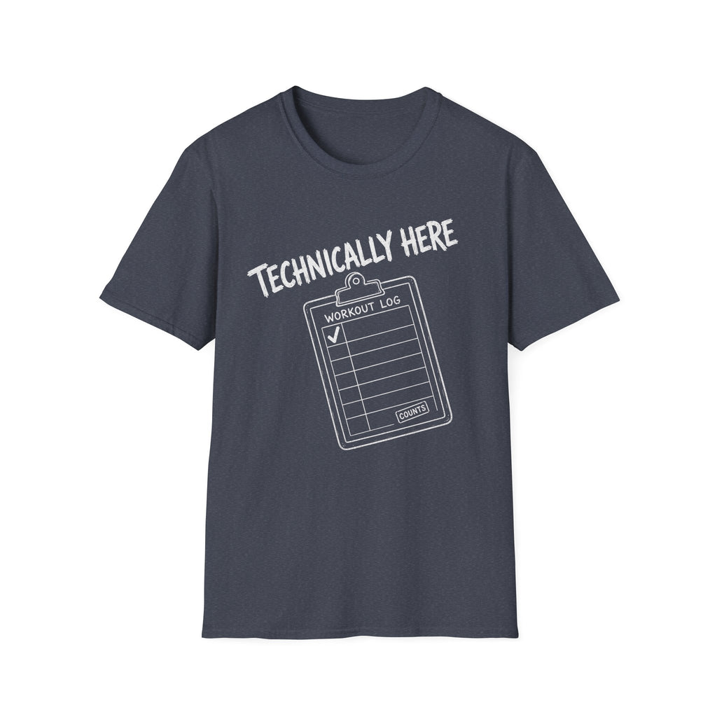 Technically Here - White T-Shirt