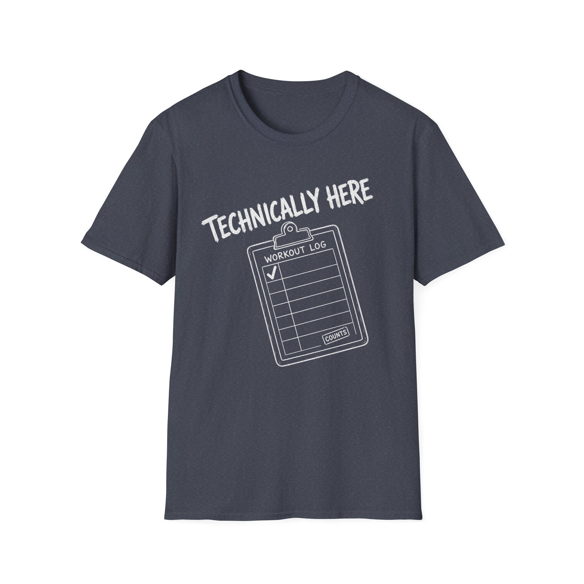 Technically Here - White T-Shirt