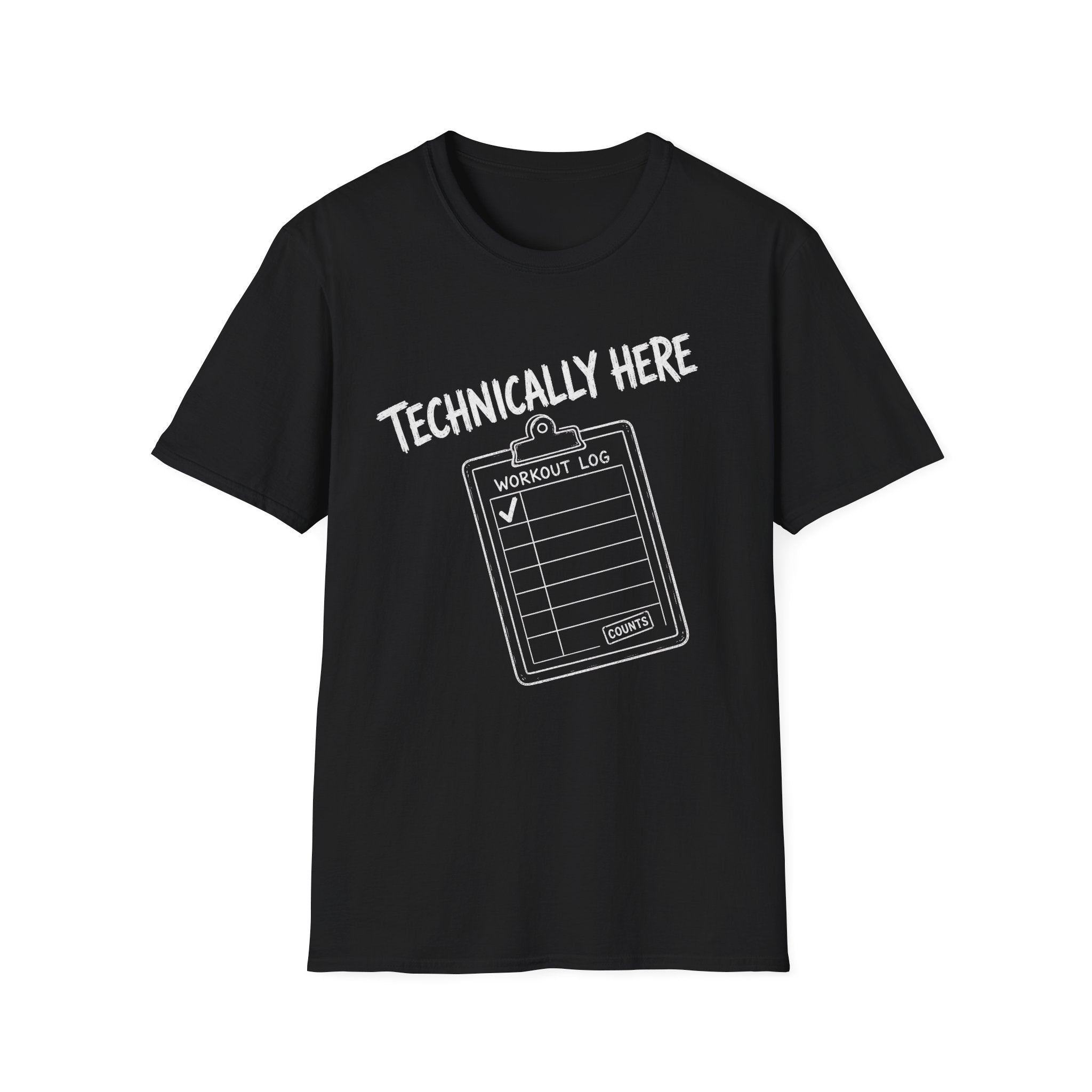 Technically Here - White T-Shirt