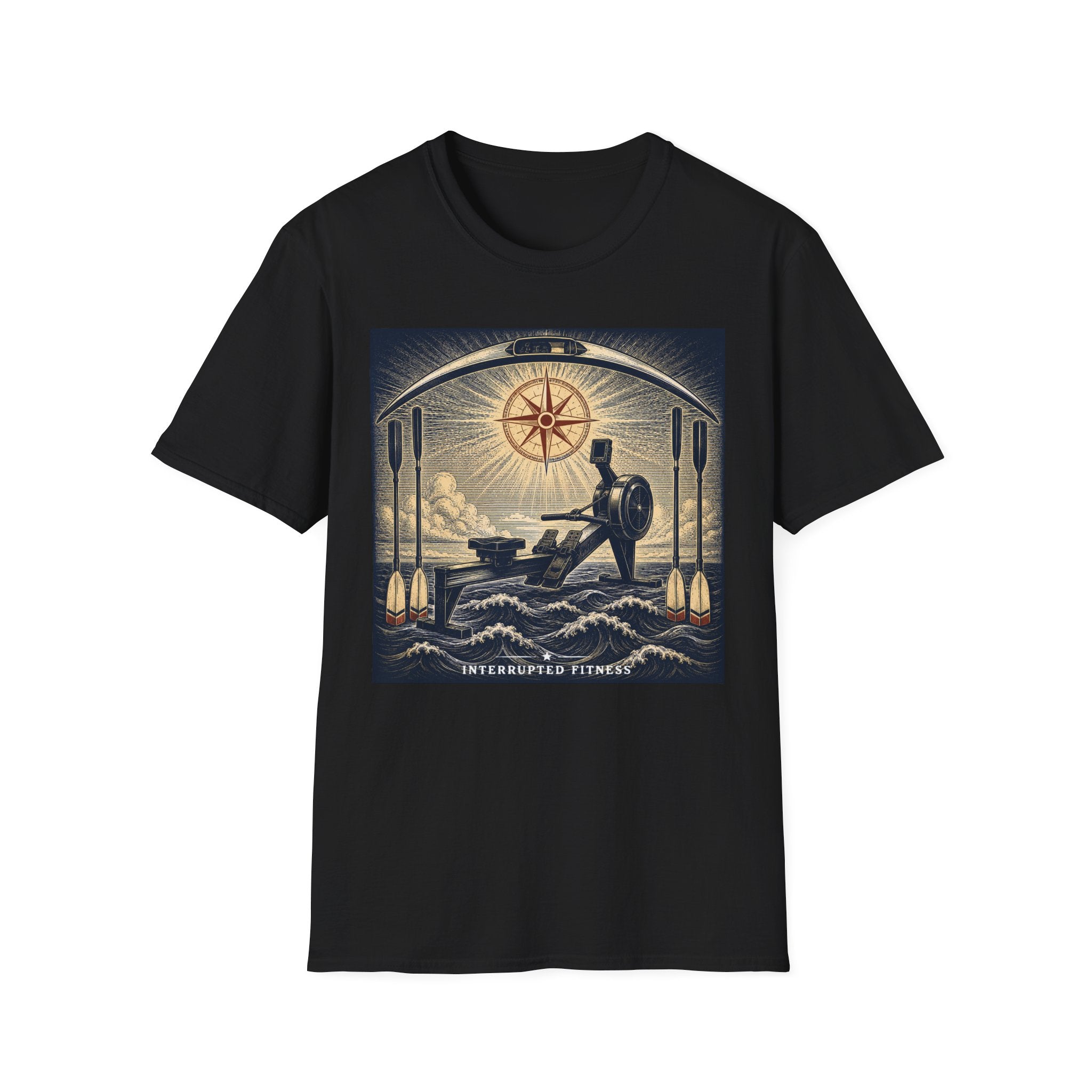 Rowing Machine Graphic T-Shirt