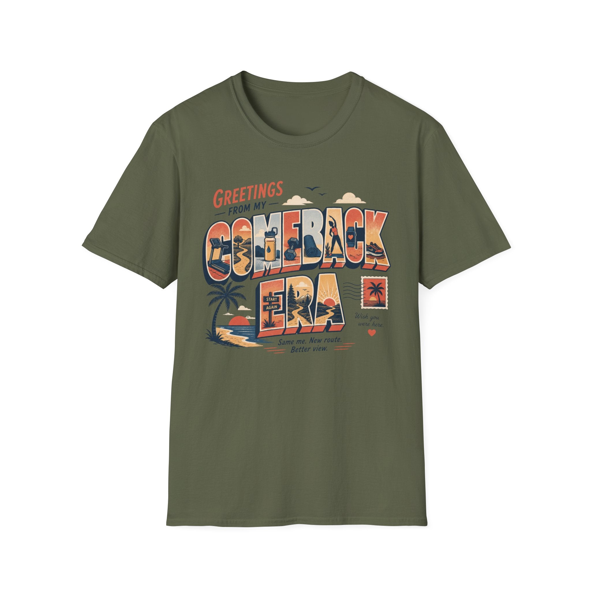 Comeback Postcard Tee
