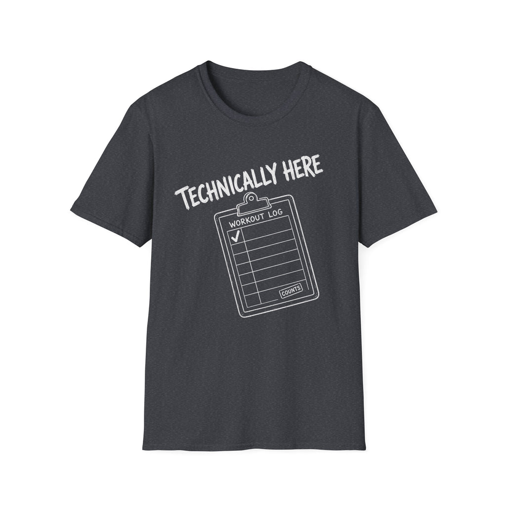 Technically Here - White T-Shirt