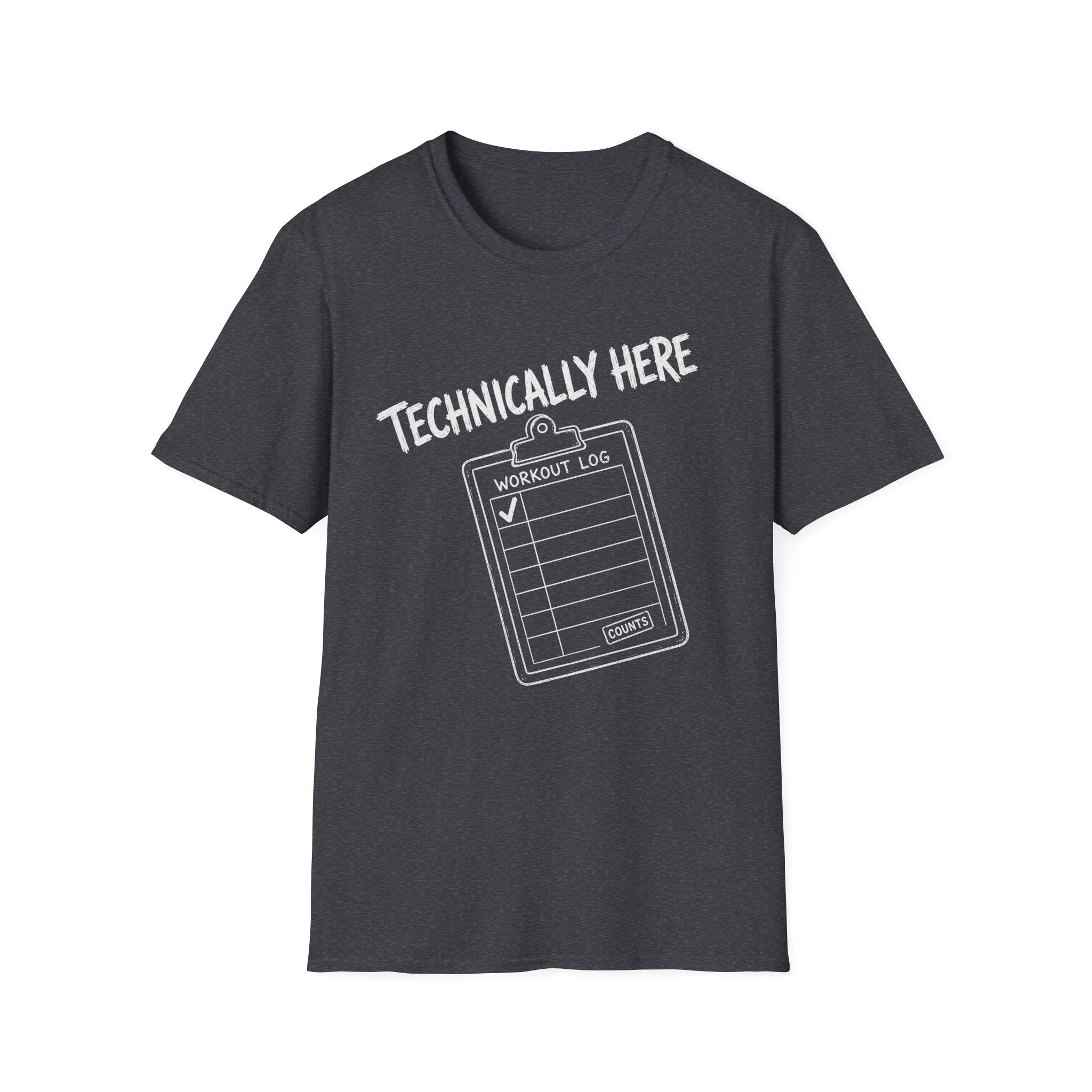 Technically Here - White T-Shirt