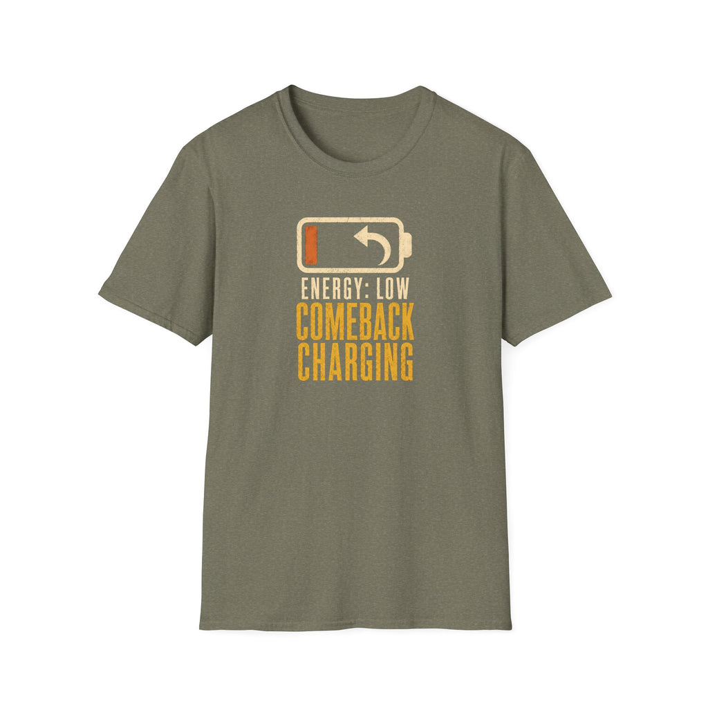 Energy Low Comeback Charging T-Shirt