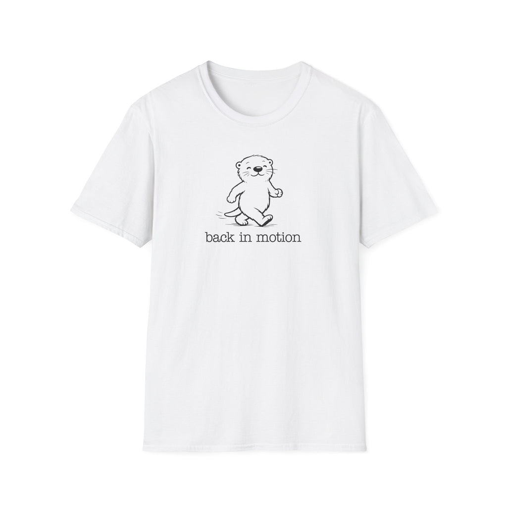 Back In Motion Otter Black Line T-Shirt