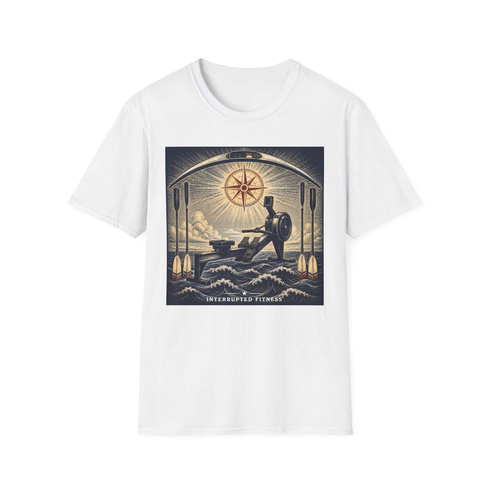 Rowing Machine Graphic T-Shirt