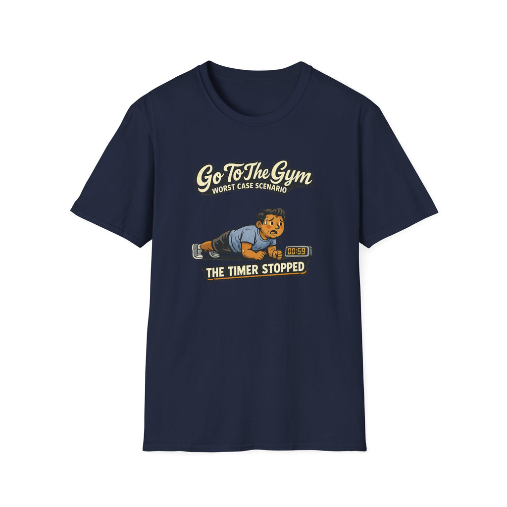 Go To Gym Timer Stopped T-Shirt