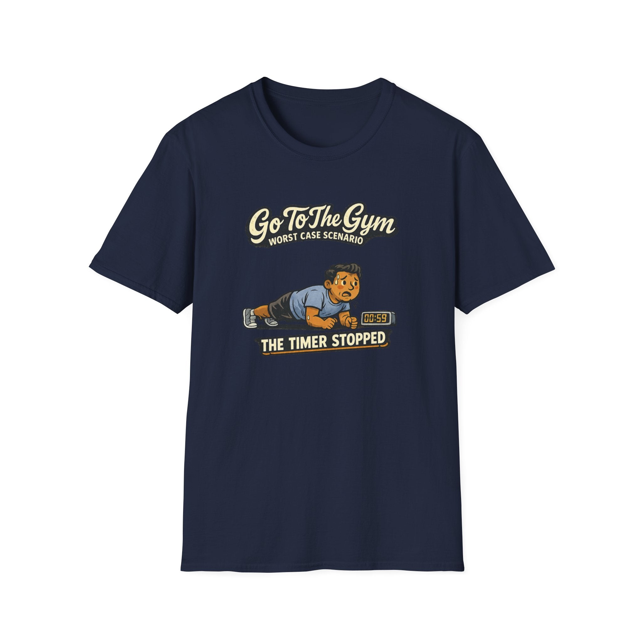 Go To Gym Timer Stopped T-Shirt