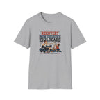 Recovery Now Includes Childcare White T-Shirt