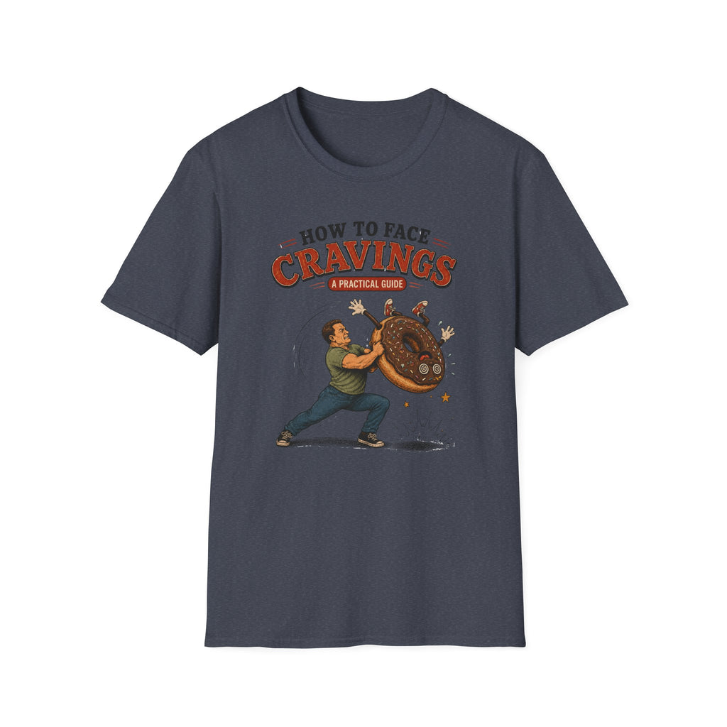 How To Face Your Cravings Donut Body Slam T-Shirt