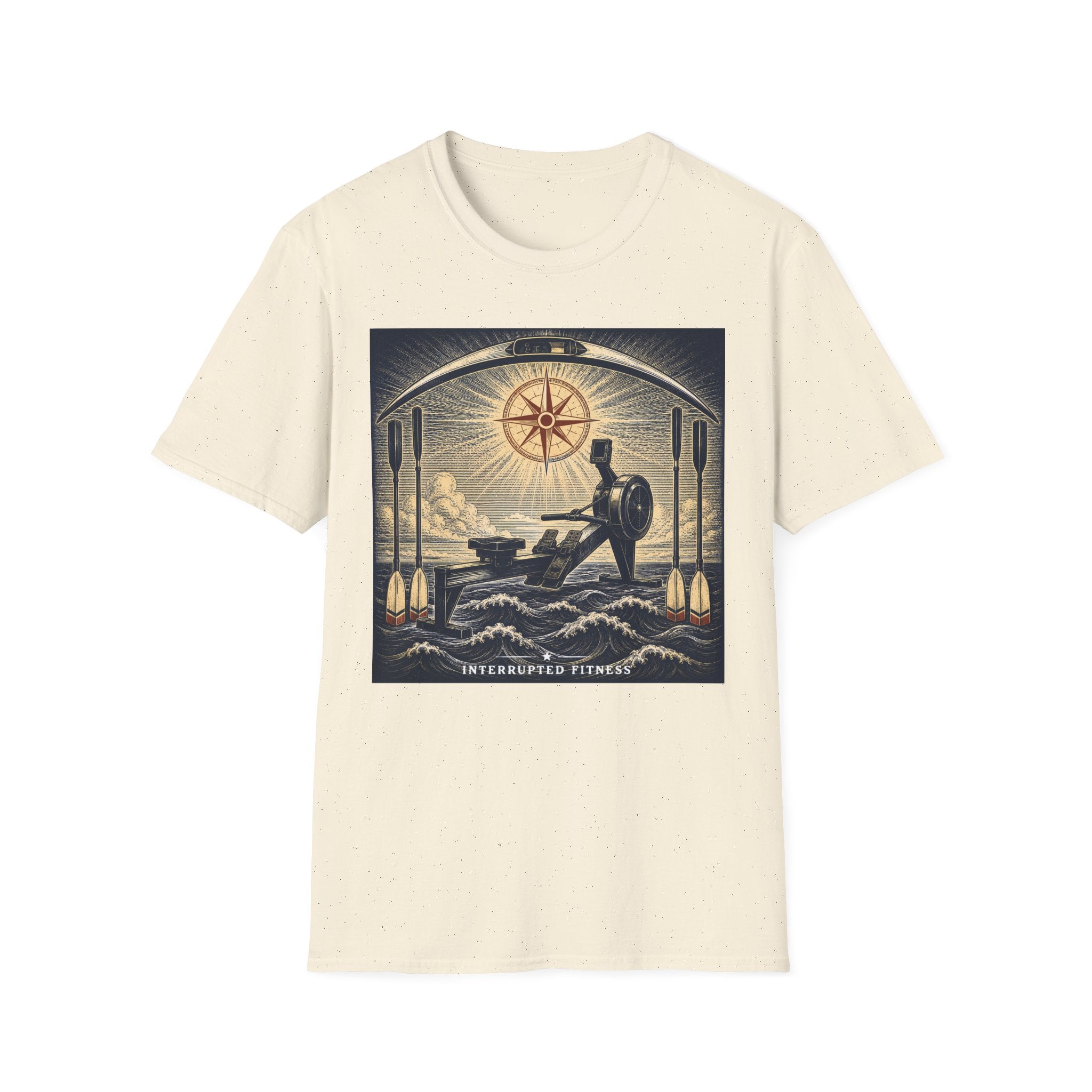 Rowing Machine Graphic T-Shirt