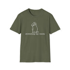 Stretching My Limits_White Outline T-Shirt