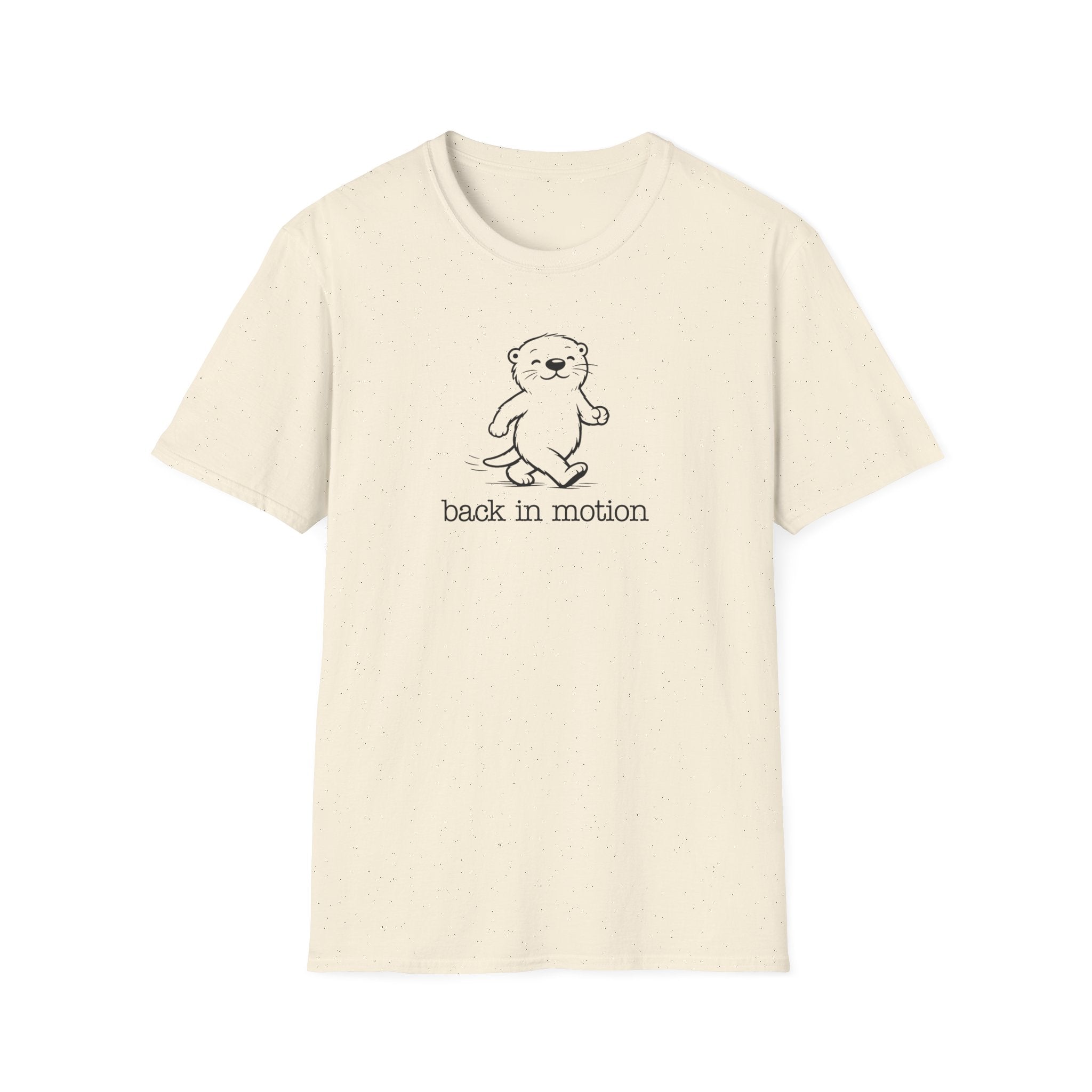 Back In Motion Otter Black Line T-Shirt