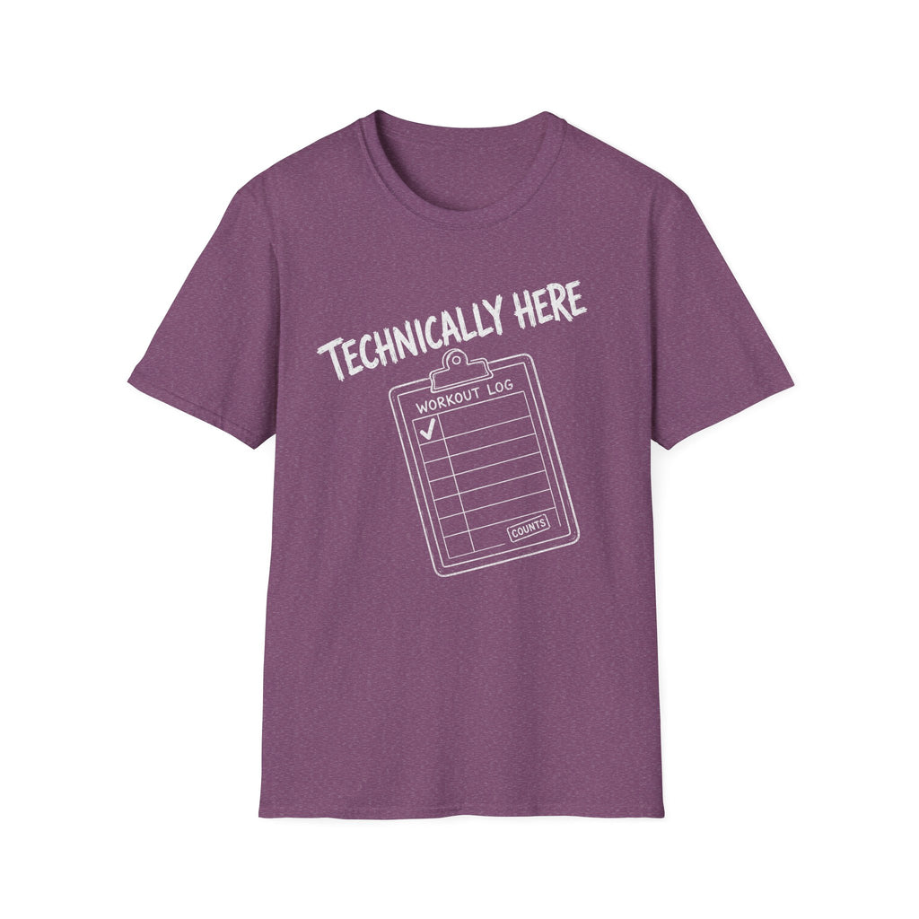 Technically Here - White T-Shirt