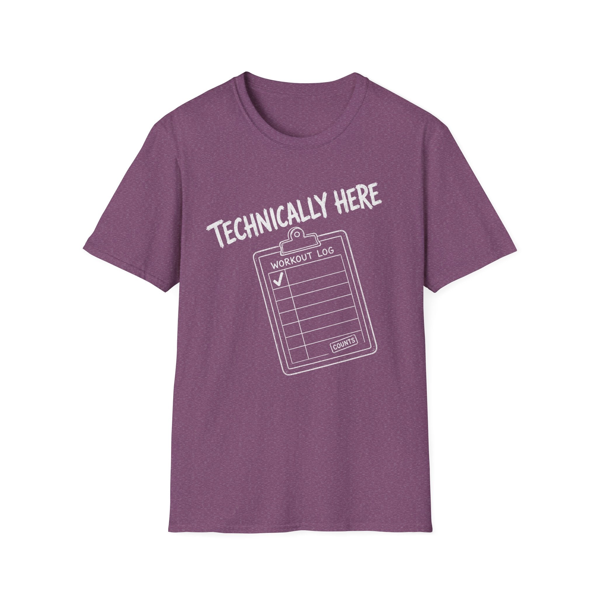 Technically Here - White T-Shirt