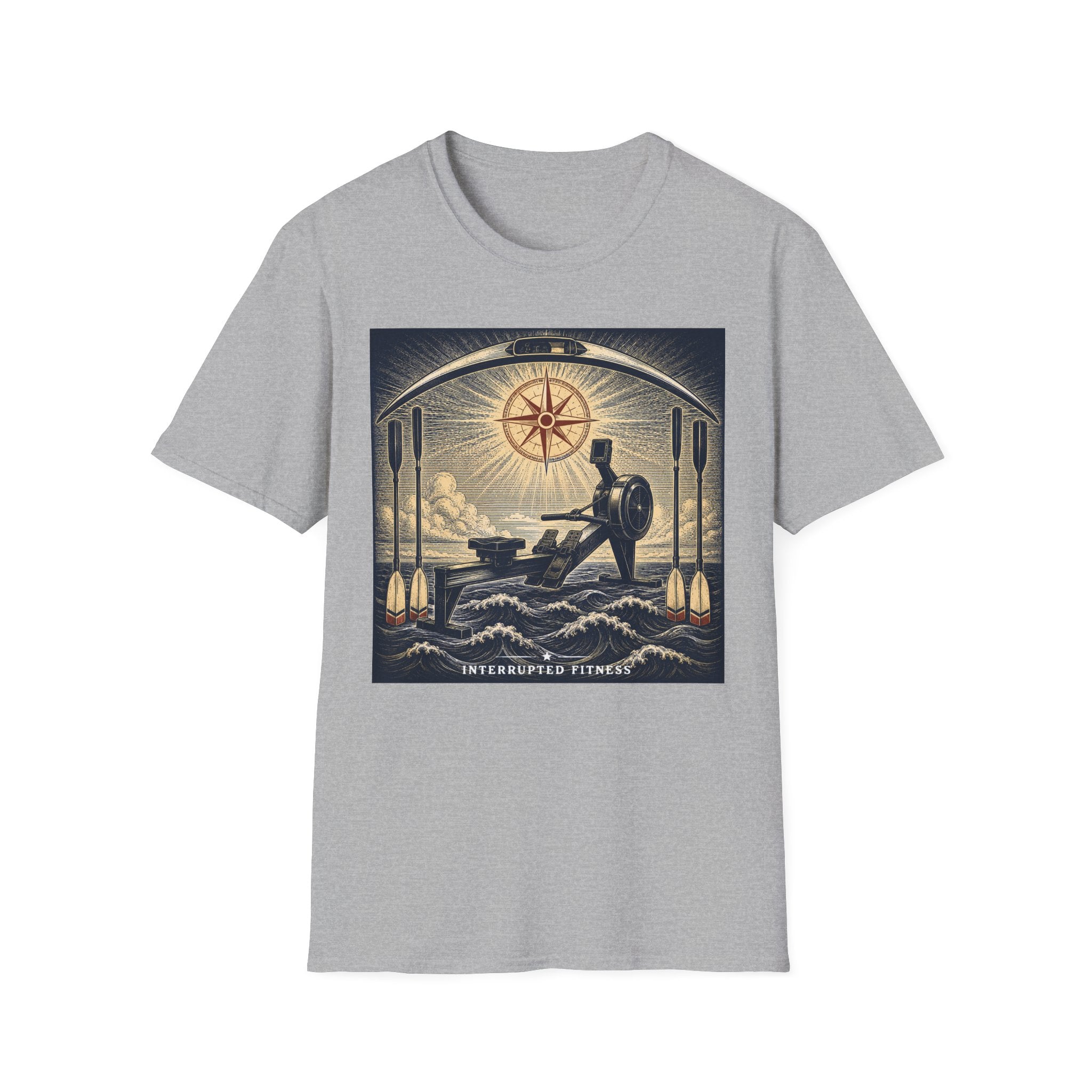 Rowing Machine Graphic T-Shirt