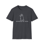 Stretching My Limits_White Outline T-Shirt
