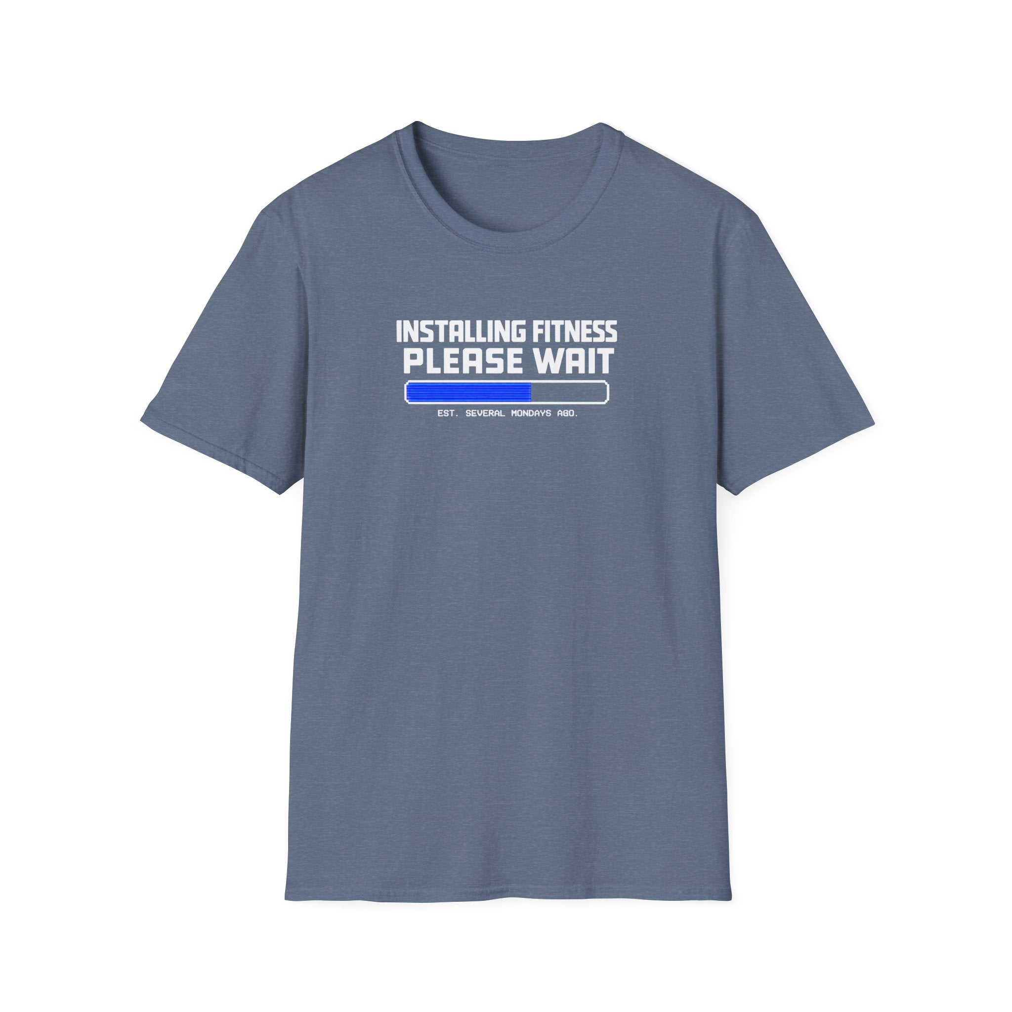 Installing Fitness Please Wait T-Shirt