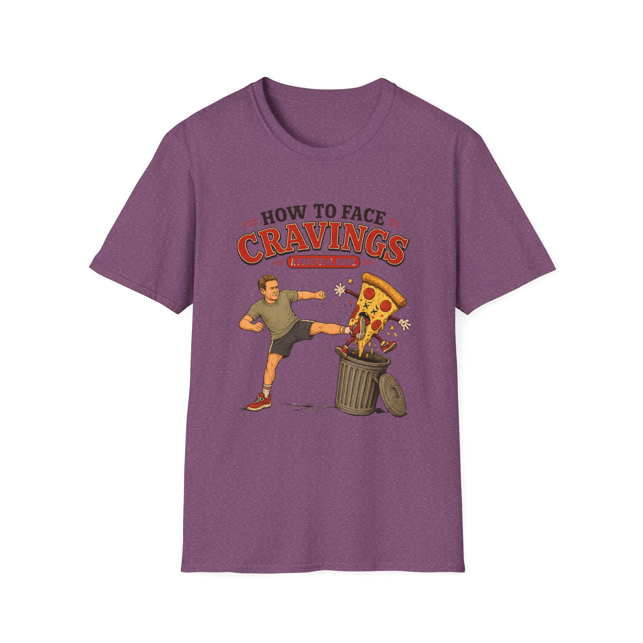 How To Face Your Cravings Pizza T-Shirt