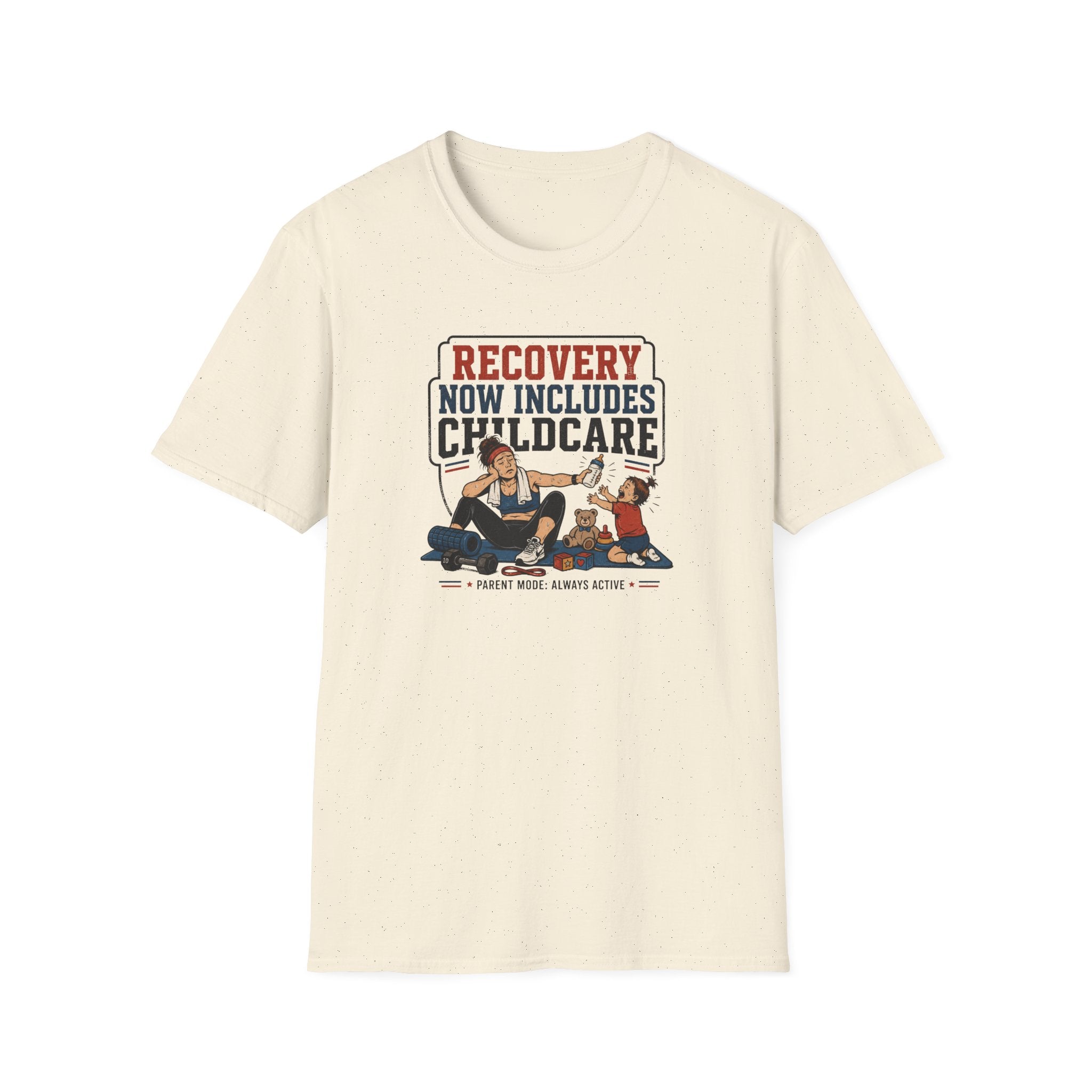 Recovery Now Includes Childcare White T-Shirt