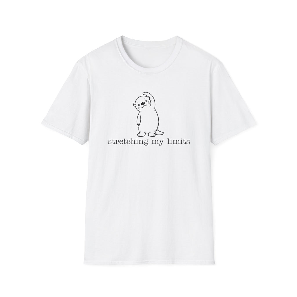 Stretching My Limits - Black Outline T-Shirt