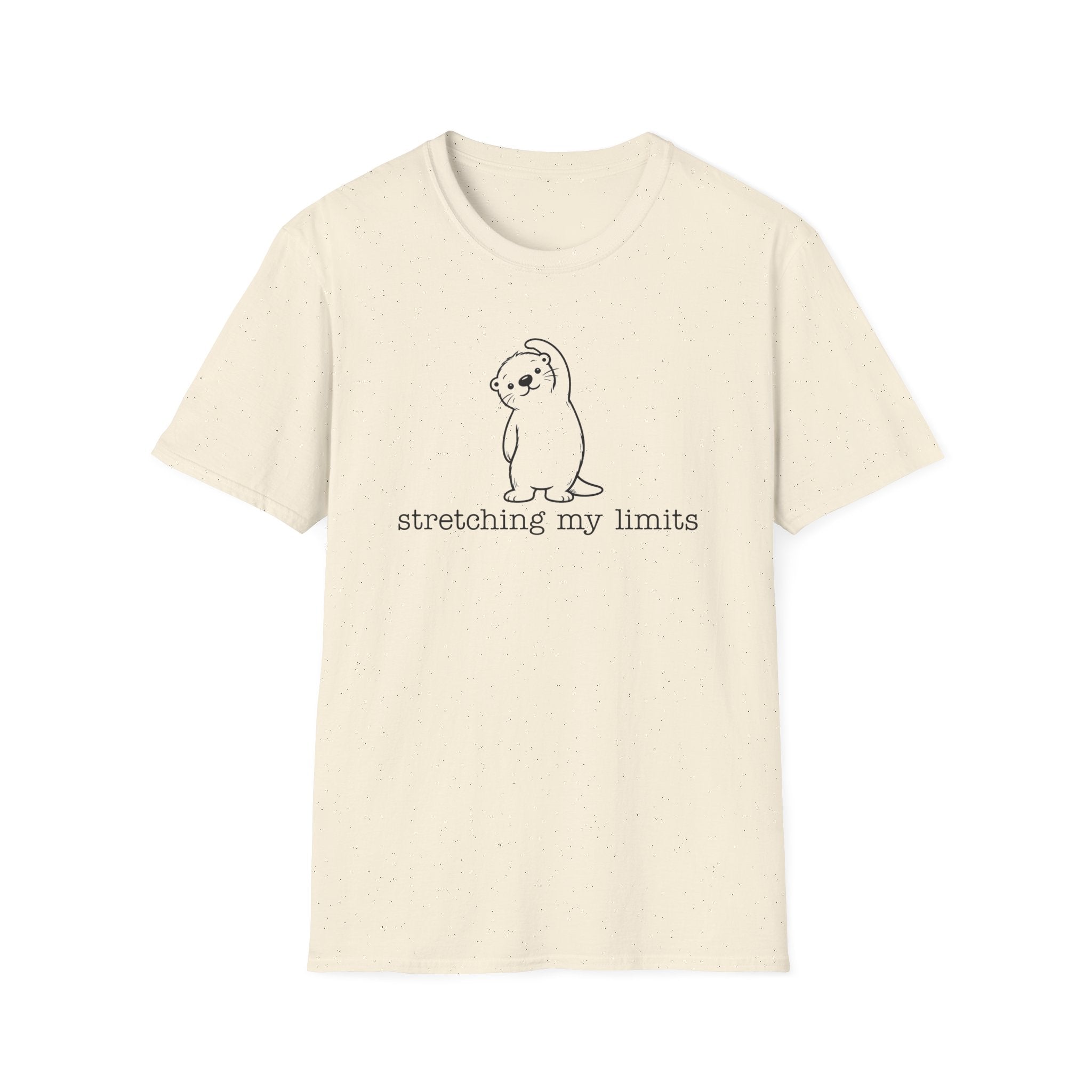 Stretching My Limits - Black Outline T-Shirt