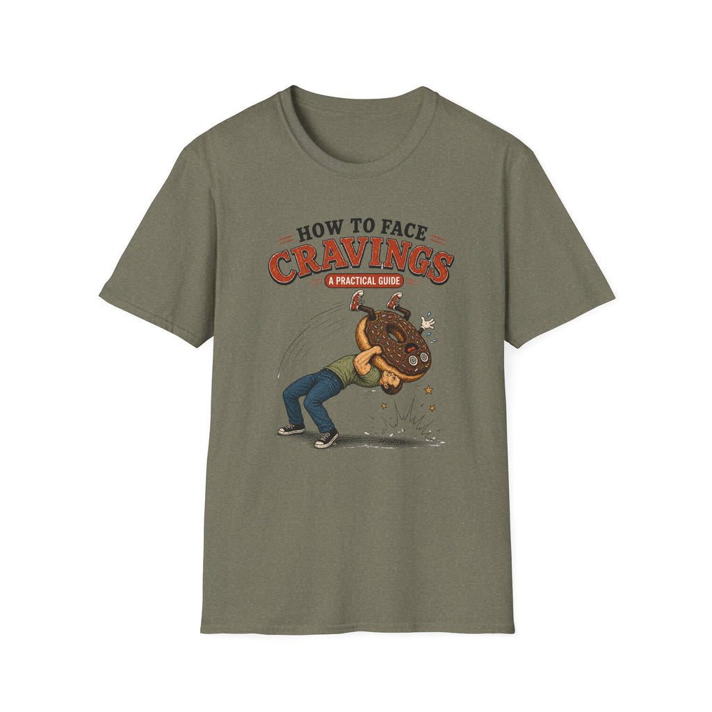 How To Face Your Cravings Donut Suplex Male T-Shirt