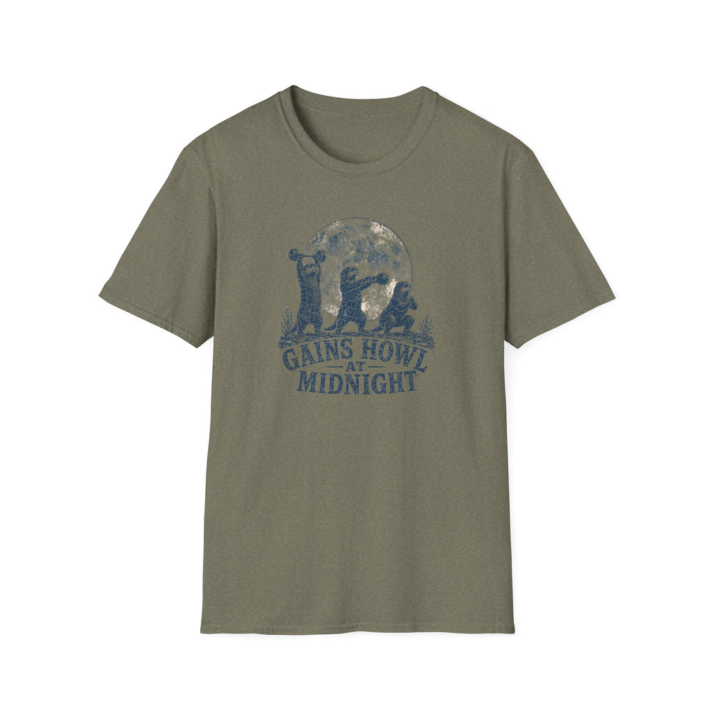 Gains Howl At Midnight T-Shirt