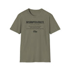 Interrupted Athlete Circles Parking Lot T-Shirt