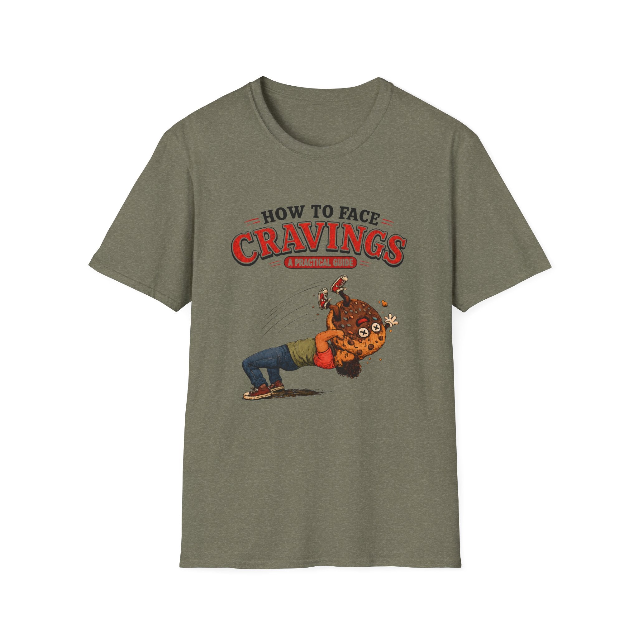 How To Face Your Cravings Donut Suplex Female T-Shirt