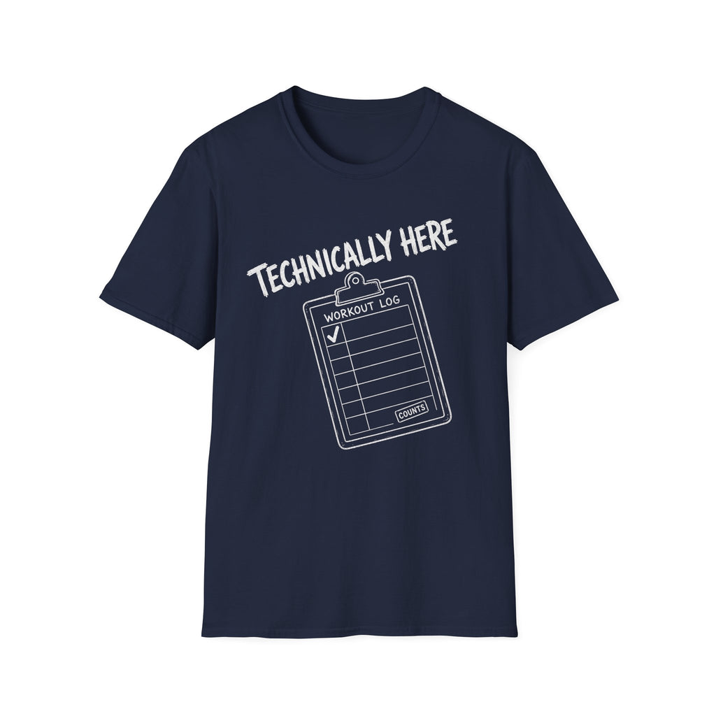 Technically Here - White T-Shirt