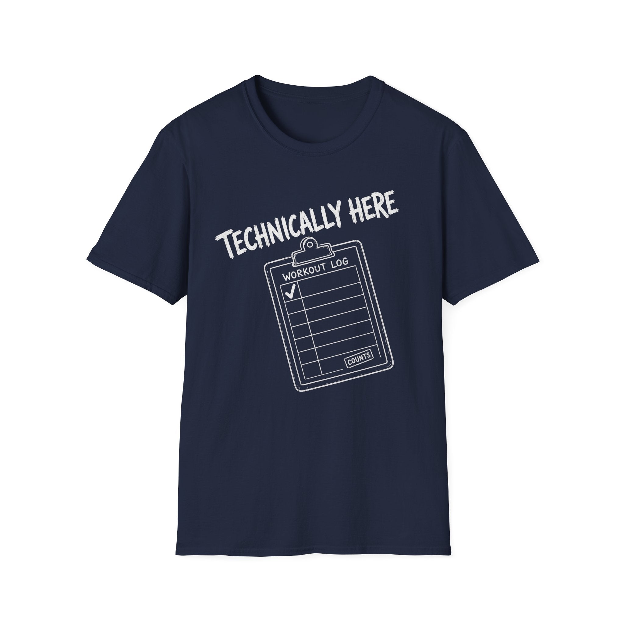 Technically Here - White T-Shirt
