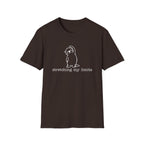 Stretching My Limits_White Outline T-Shirt