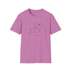 I'm Otter Here Black Line T-Shirt