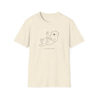 I'm Otter Here Black Line T-Shirt