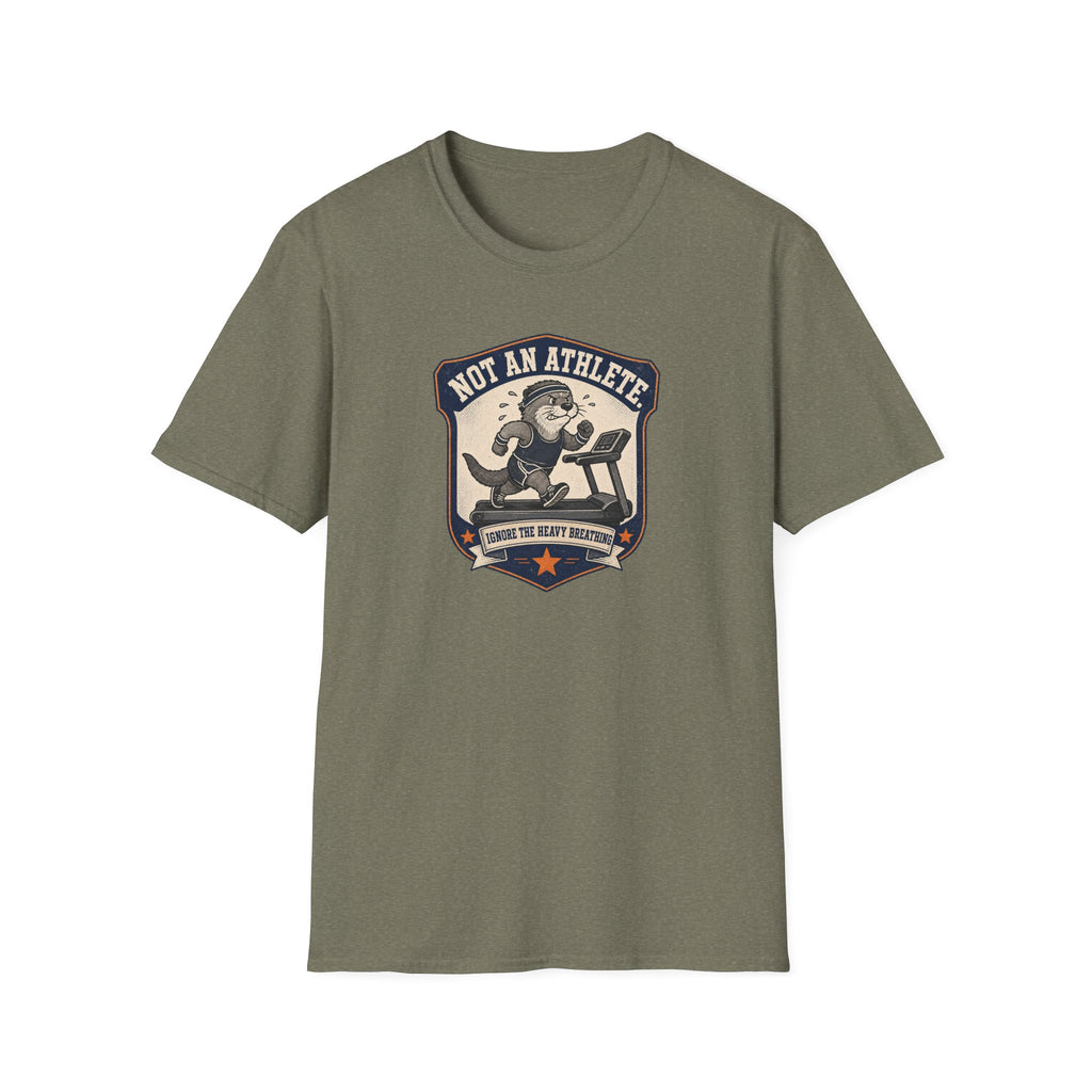 Not An Athlete Ignore Heavy Breathing T-Shirt