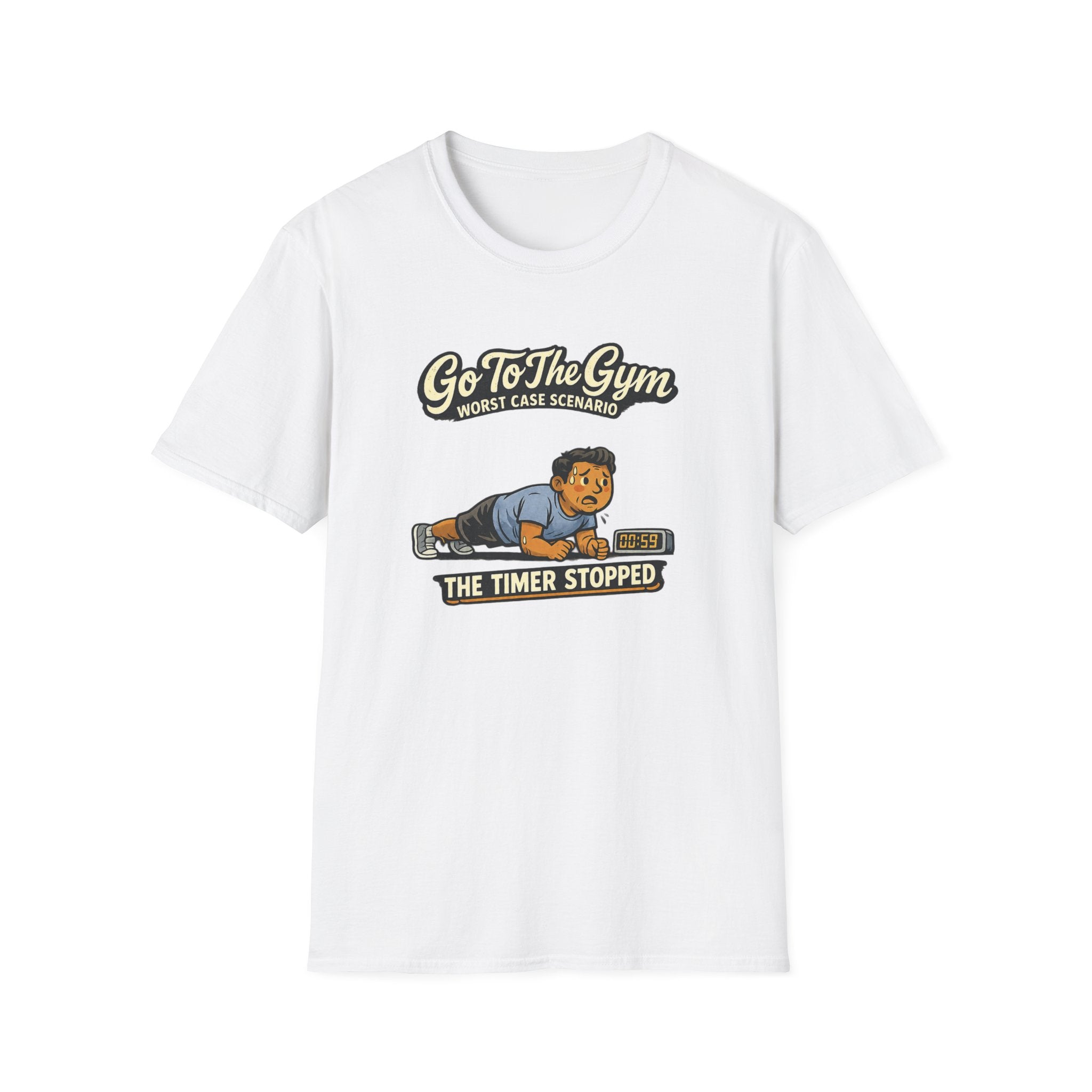Go To Gym Timer Stopped T-Shirt