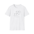 I'm Otter Here Black Line T-Shirt