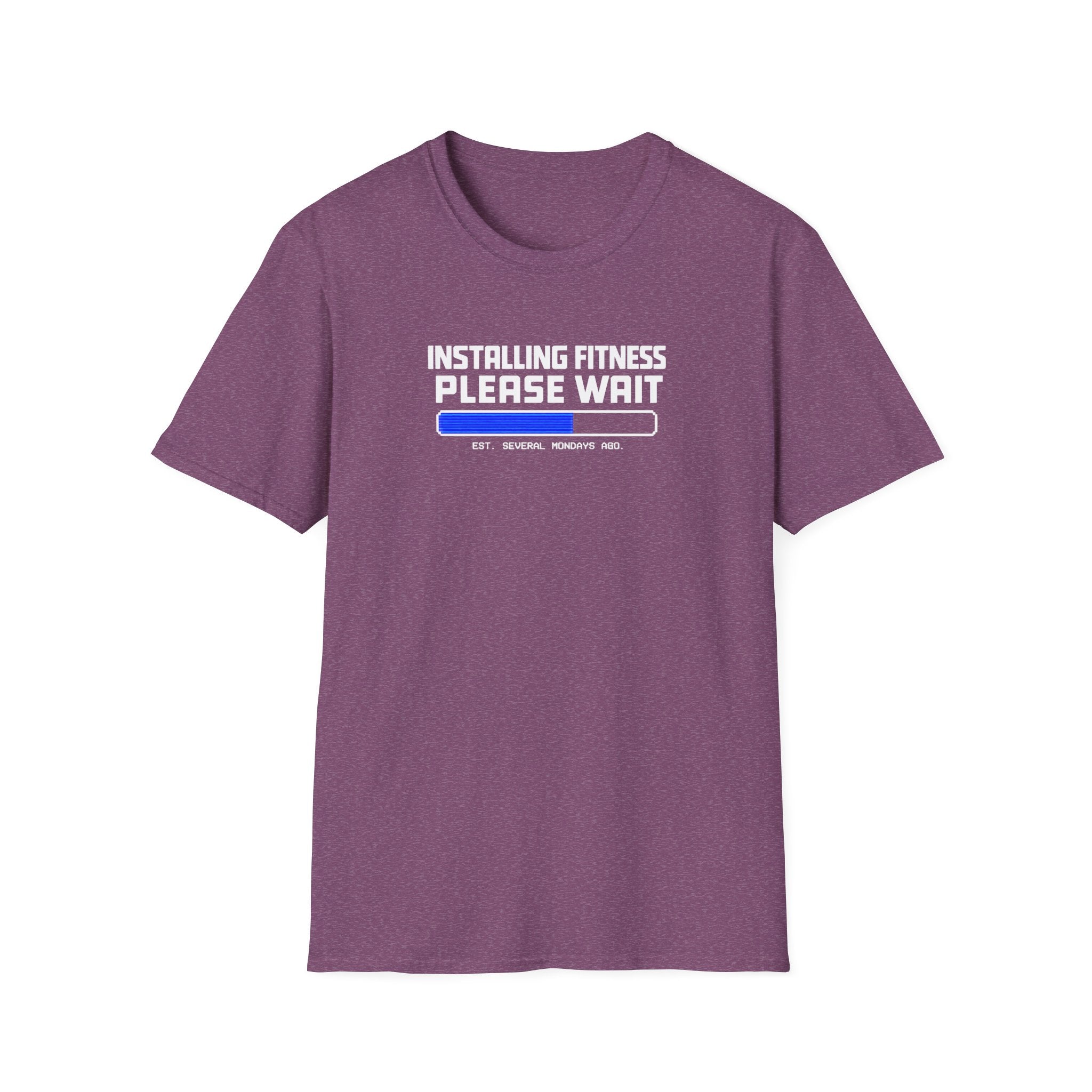 Installing Fitness Please Wait T-Shirt